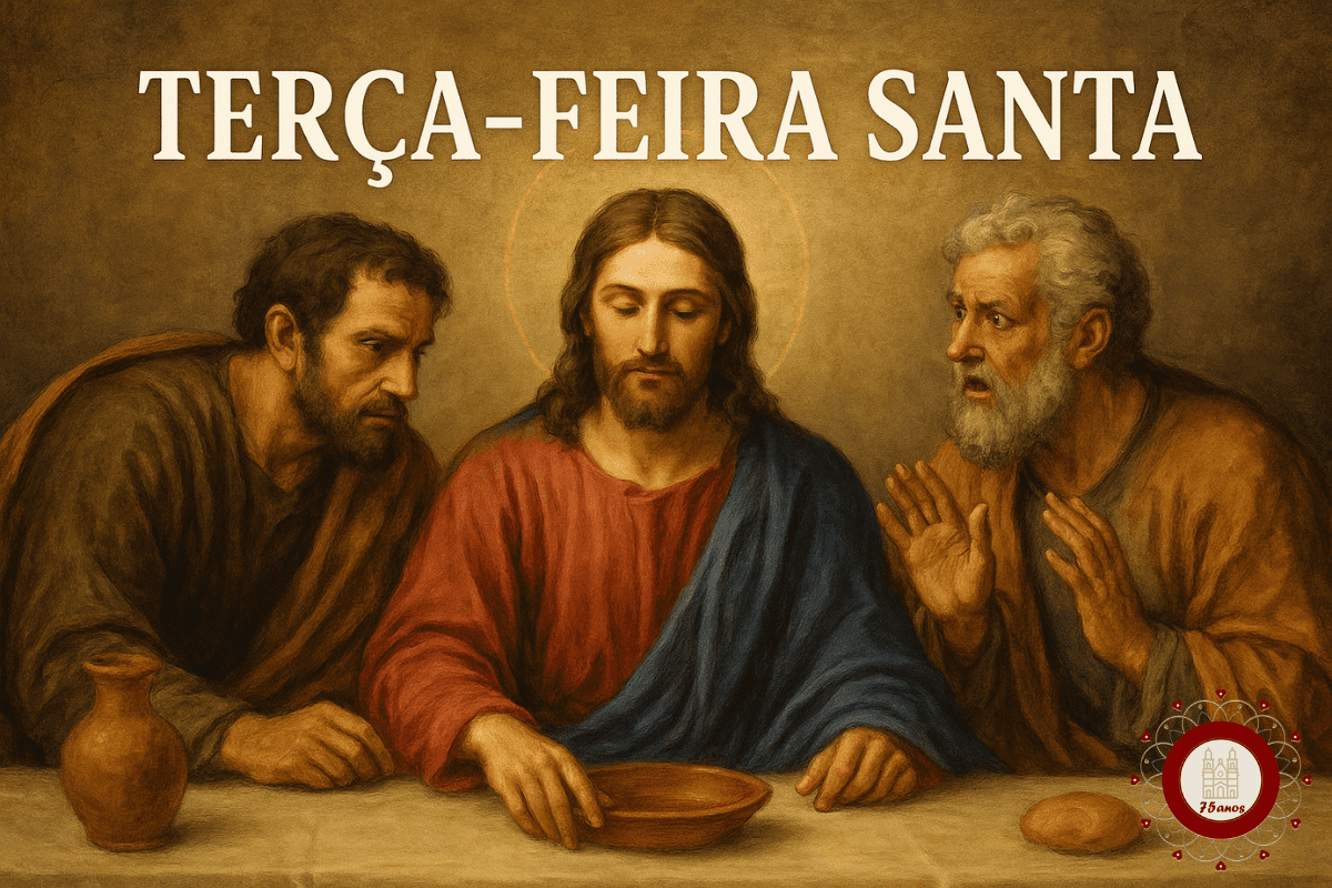 Terça-feira Santa: o anúncio da traição de Judas e da negação de Pedro