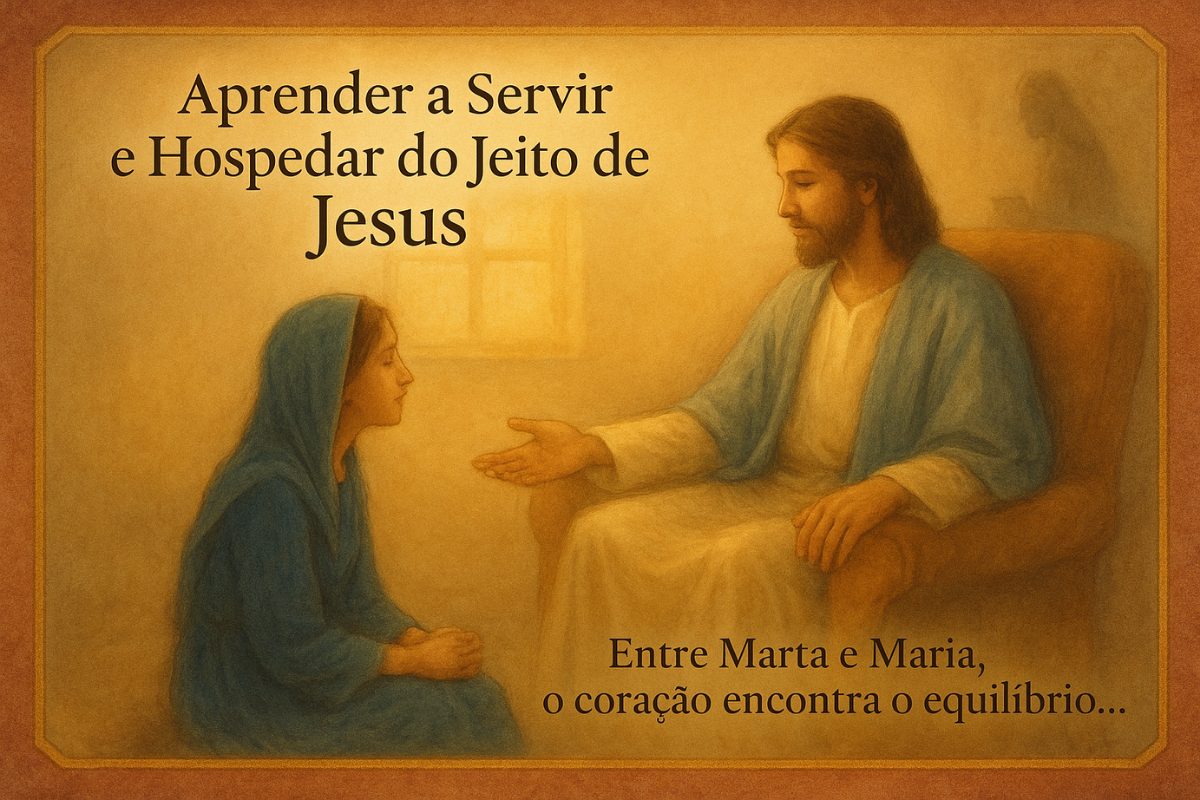 Aprender a Servir e Hospedar do Jeito de Jesus