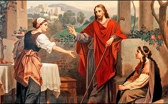 Marta e Maria: paciência de escutar.