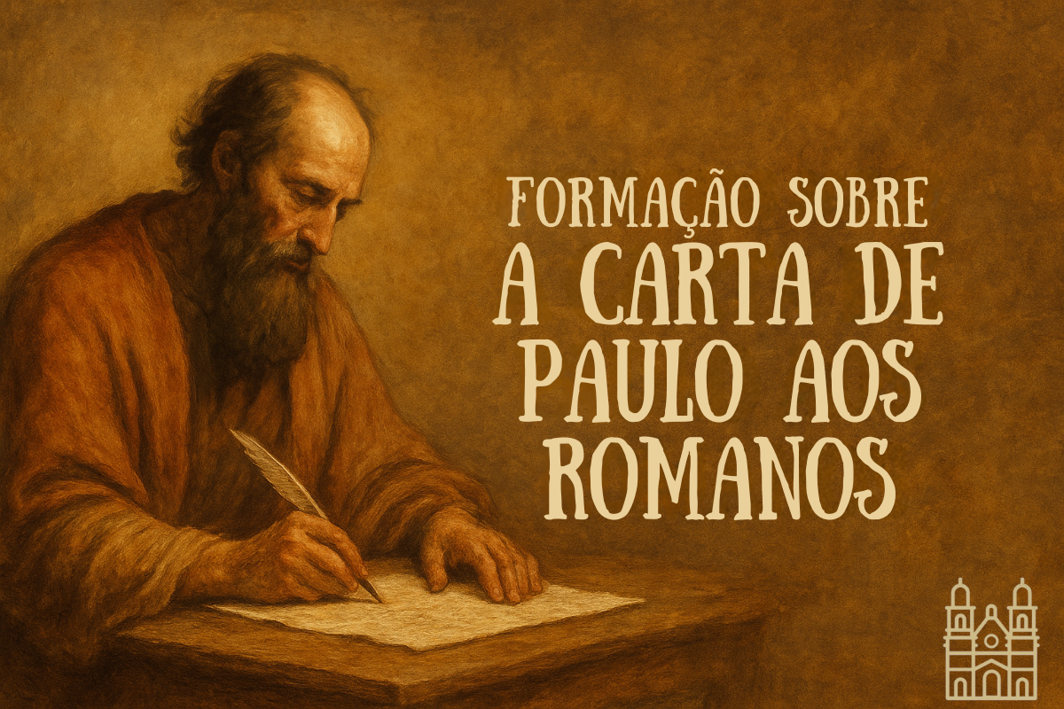 Carta de Paulo aos Romanos: mês da Bíblia. Fonte: Imagem gerada por IA.