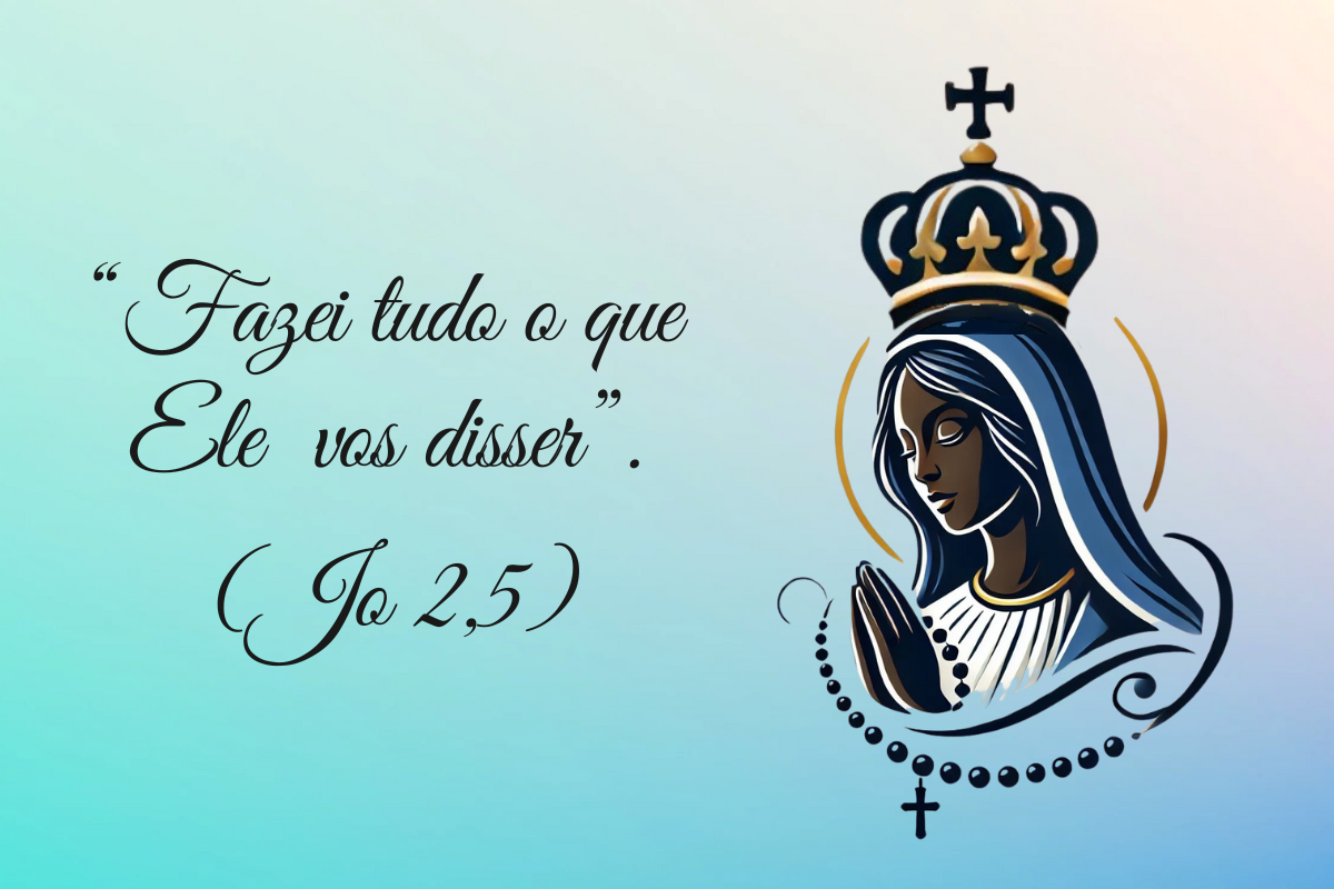 Maria sempre aponta para Jesus: fazei o que Ele disser.