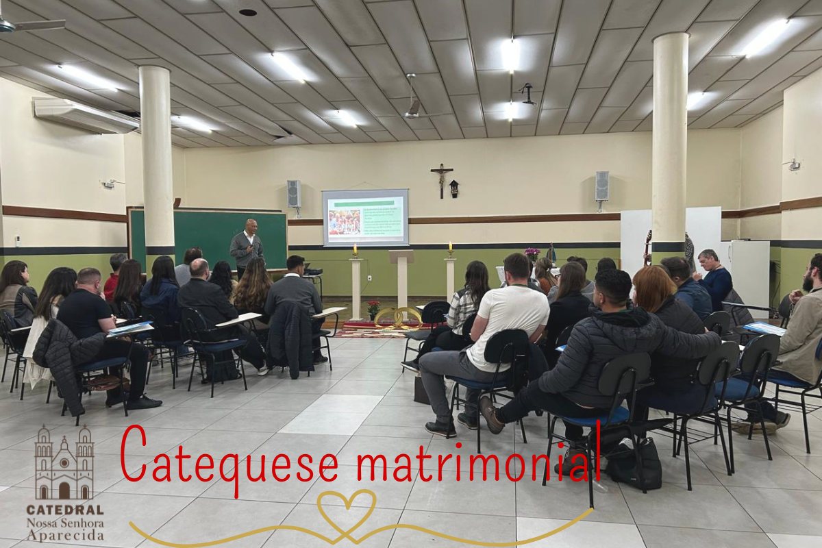 Catequese Matrimonial reúne casais na Catedral Nossa Senhora de Passo Fundo