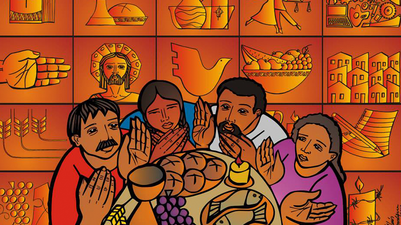 Solenidade de Cristo Rei e celebração dos leigos e leigas. Google Imagens (2025). Disponível em: https://paroquiasaogeraldo.com.br/noticia/leigos-e-leigas-membros-do-povo-nao-da-plebe-o-laicato-na-igreja-e-no-mundo-4/