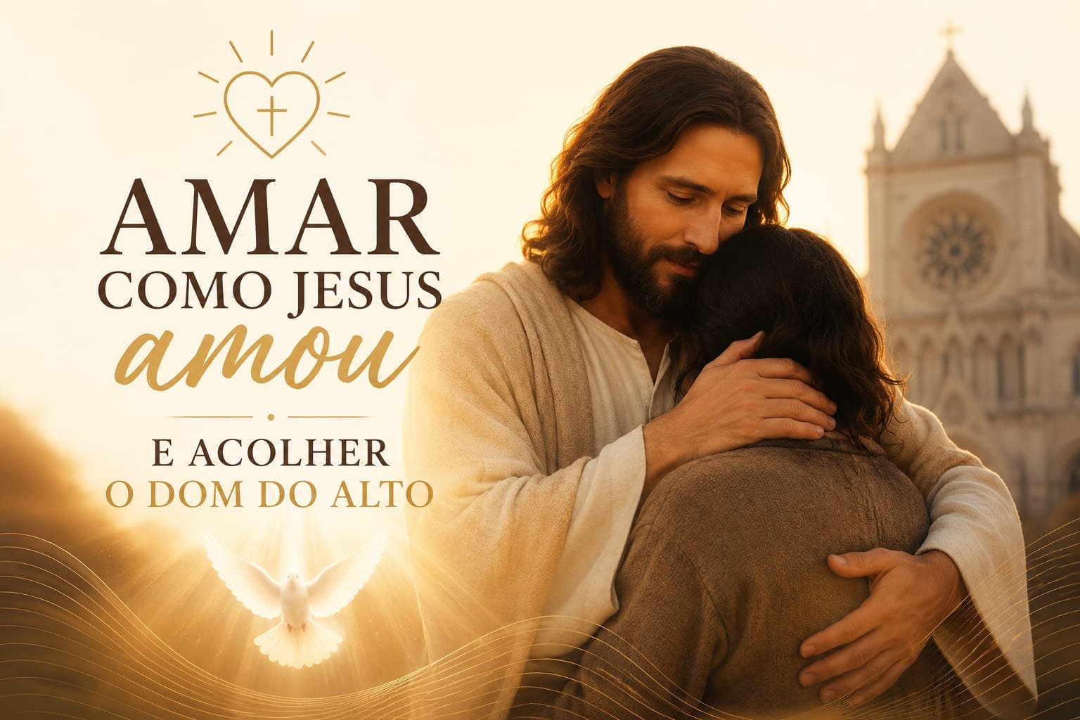 Amar como Jesus amou e acolher o dom do alto