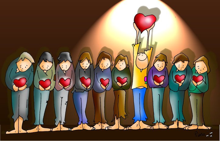 O amor a Deus e ao próximo!